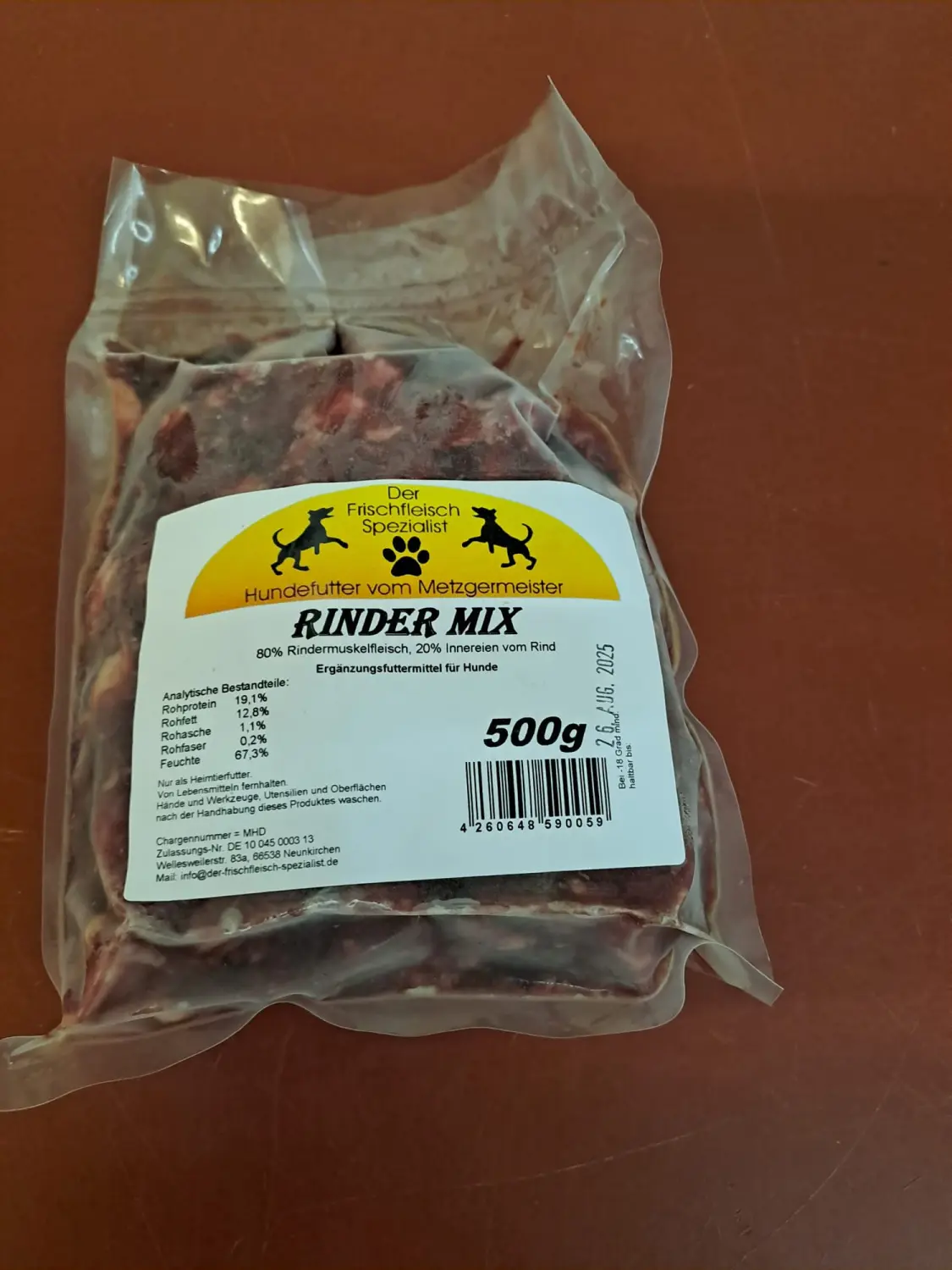 Fleisch von Scheidhauer s Hundeglück 