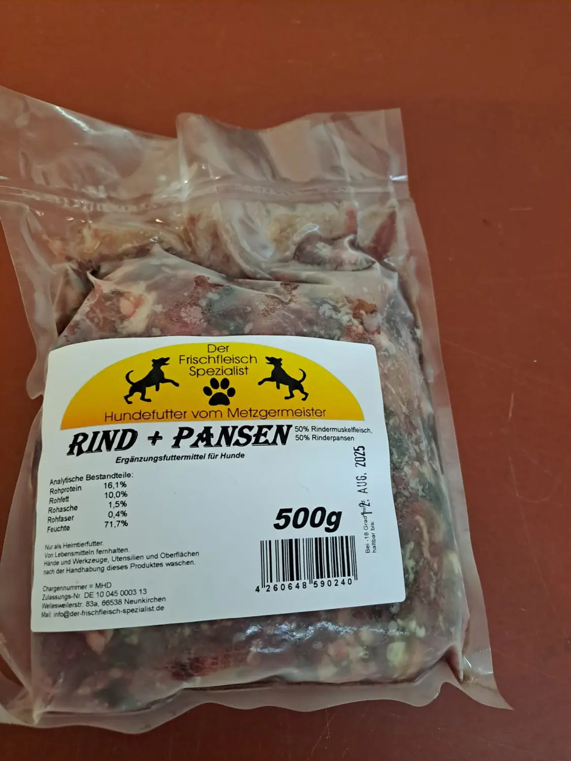 Fleisch von Scheidhauer s Hundeglück 