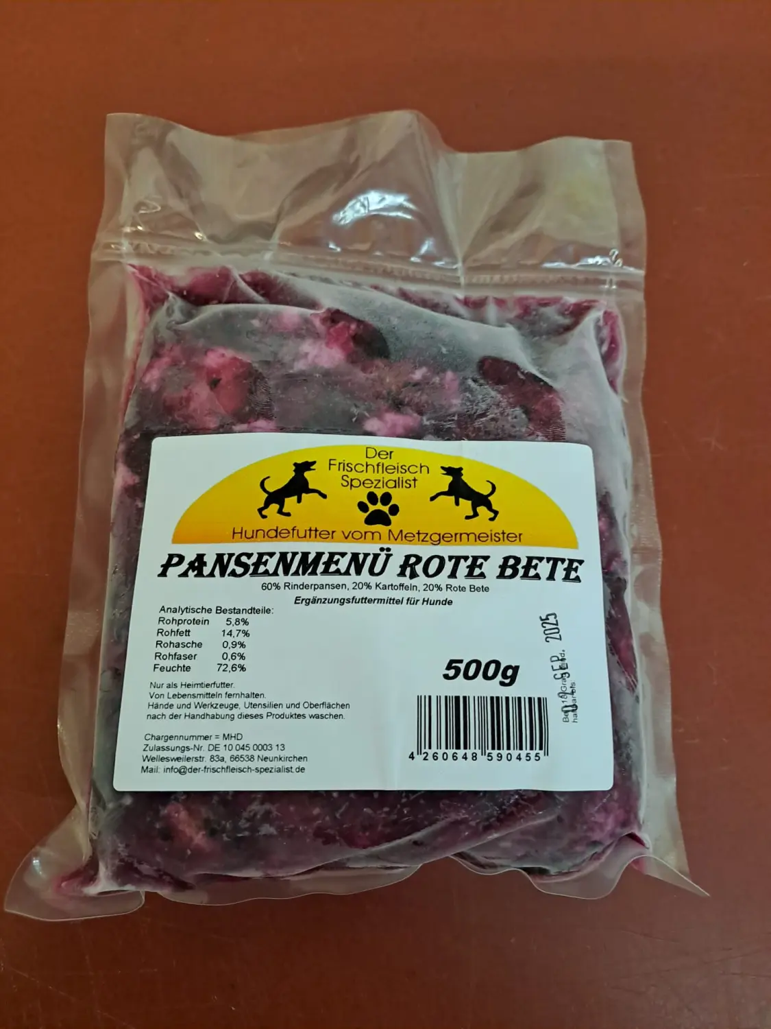 Fleisch von Scheidhauer s Hundeglück 
