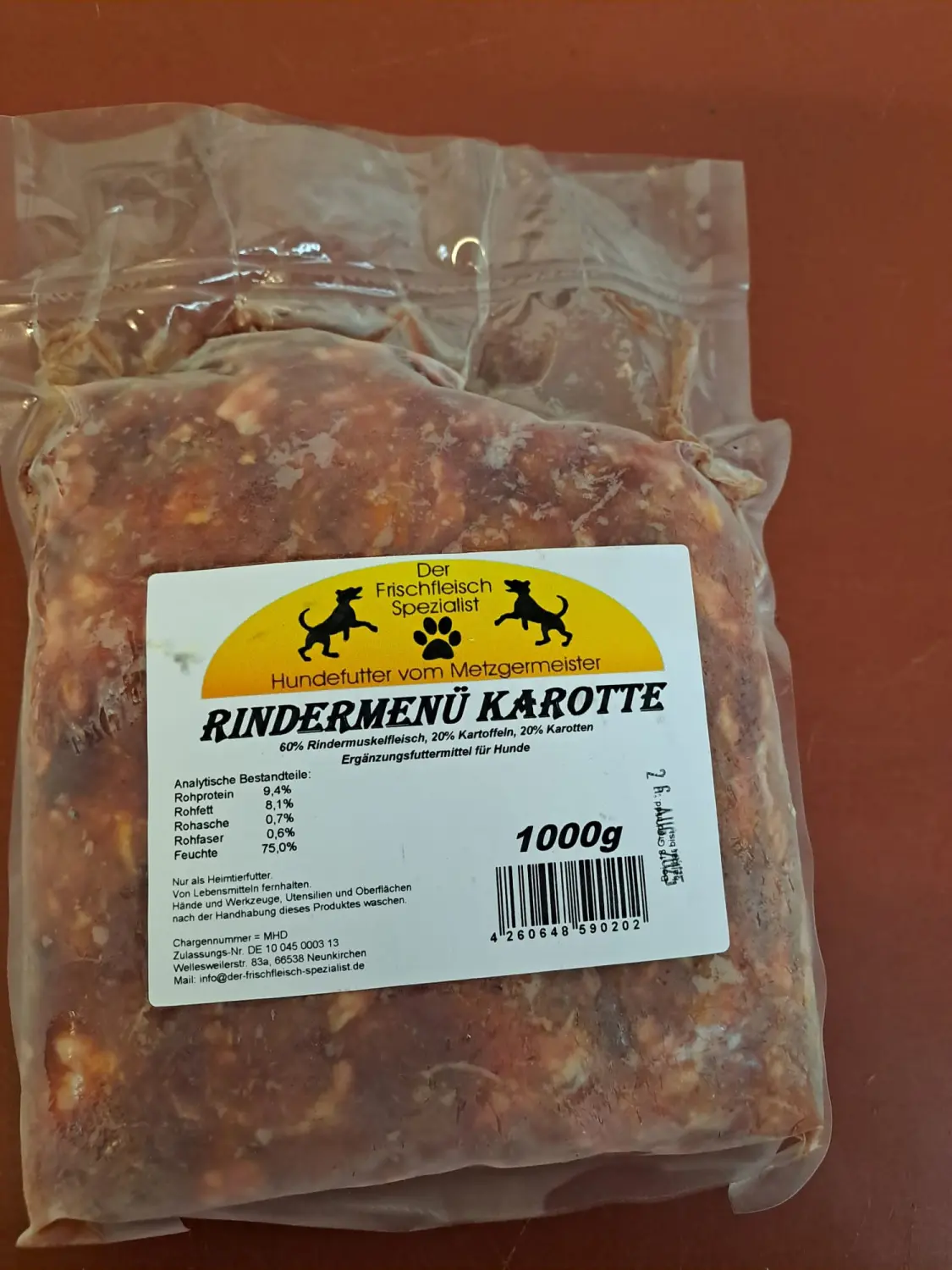 Fleisch von Scheidhauer s Hundeglück 