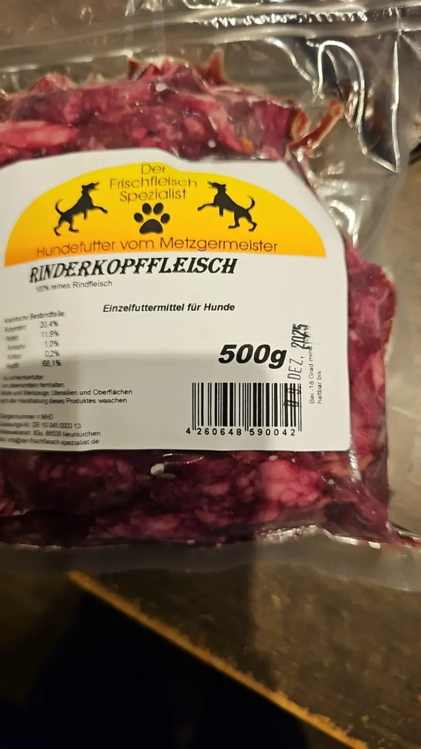 Fleisch von Scheidhauer s Hundeglück 
