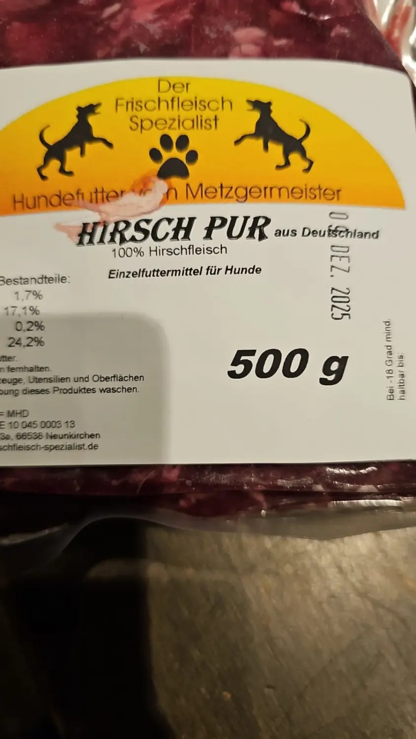 Fleisch von Scheidhauer s Hundeglück 